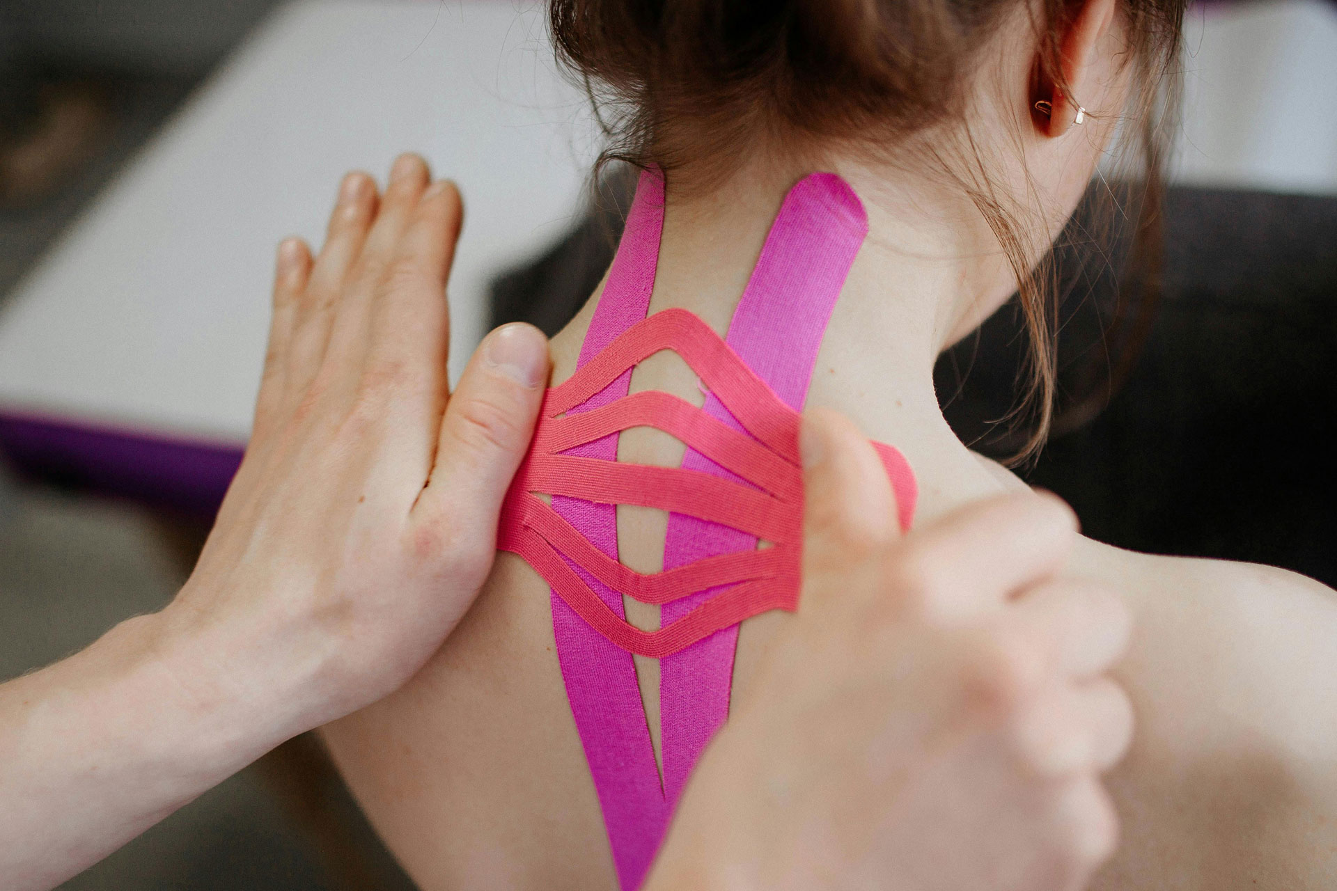 KSV - Kiné Sport Versailles - Soins de physiothérapie - K-taping