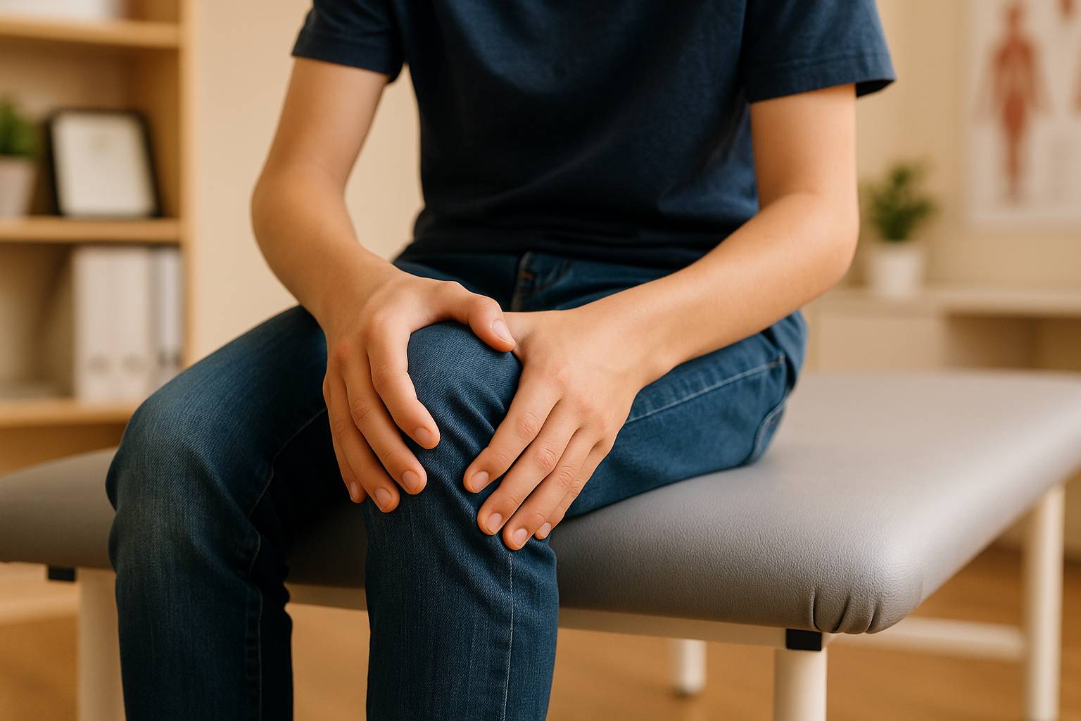 kinésport versailles, nos spécialités, rééducation du genou, adolescent, pathologie sportive,kinésithérapie du genou