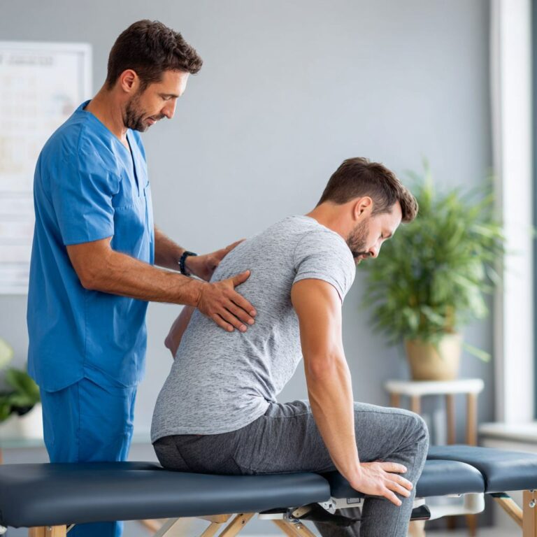 kinesport versailles, nos spécialités, kiné du dos, Pourquoi le kiné pose autant de questions quand on a mal au dos