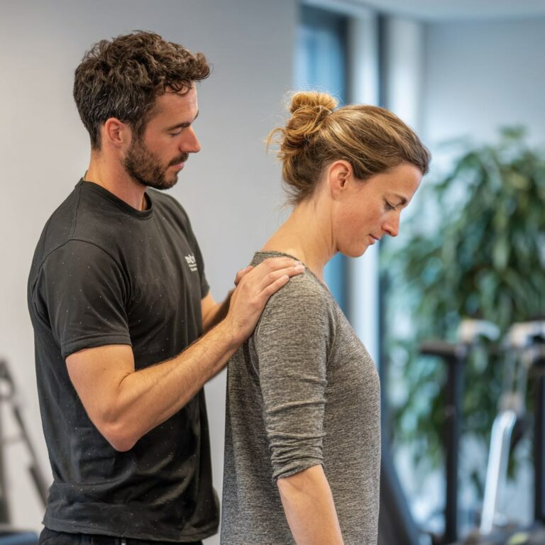 kinesport versailles, nos spécialités, kiné du dos, Comment reprendre le travail sur écran avec des douleurs cervicales