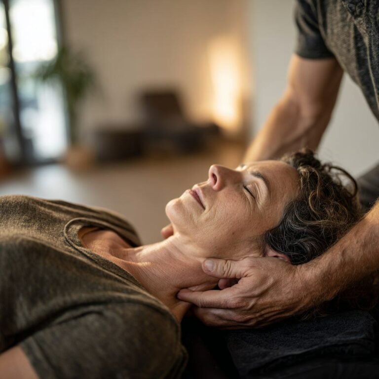 kinesport versailles, nos spécialités, kiné du dos, Est-ce normal d’avoir des douleurs cervicales au réveil