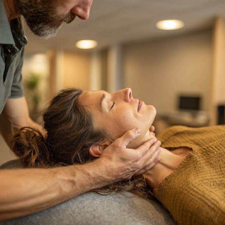 kinesport versailles, nos spécialités, kiné du dos, Pourquoi les cervicalgies donnent parfois des maux de tête