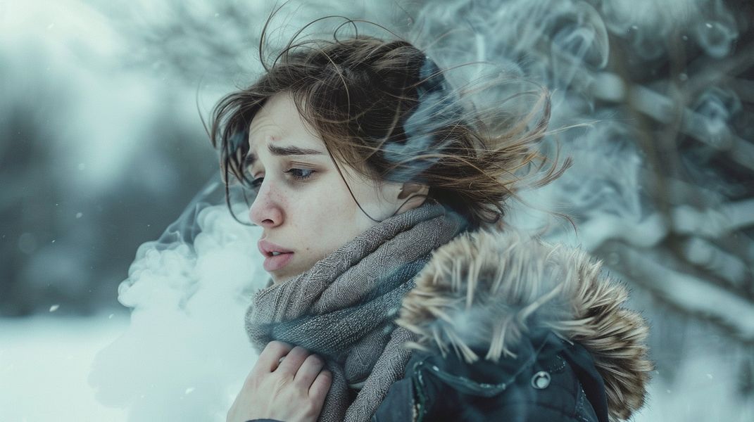 kinesport versailles, nos spécialités, rééducation respiratoire, rééducation asthme, Air froid et asthme : pourquoi certains jours sont plus difficiles