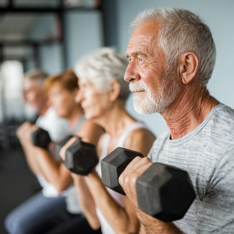 kiné sport versailles, nos spécialités, vieillissement, équilibre et autonomie, Pourquoi perd-on de la force musculaire en vieillissant