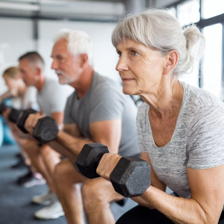 kiné sport versailles, nos spécialités, vieillissement, équilibre et autonomie, Le renforcement musculaire est-il dangereux quand on prend de l’âge
