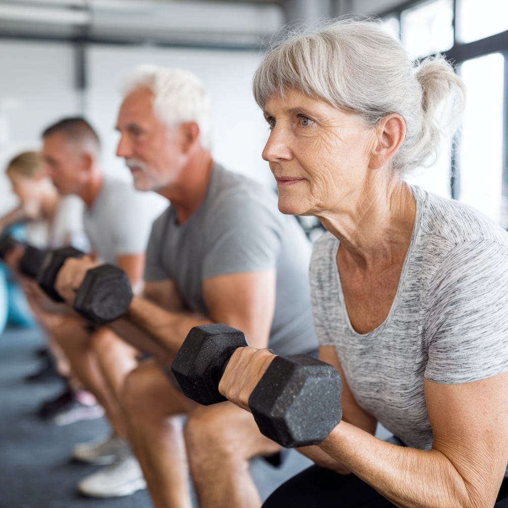 kiné sport versailles, nos spécialités, vieillissement, équilibre et autonomie, Le renforcement musculaire est-il dangereux quand on prend de l’âge