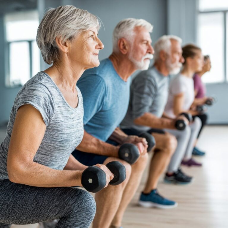 kiné sport versailles, nos spécialités, vieillissement, équilibre et autonomie, Activité physique en groupe ou seul : qu’est-ce qui aide le plus à durer