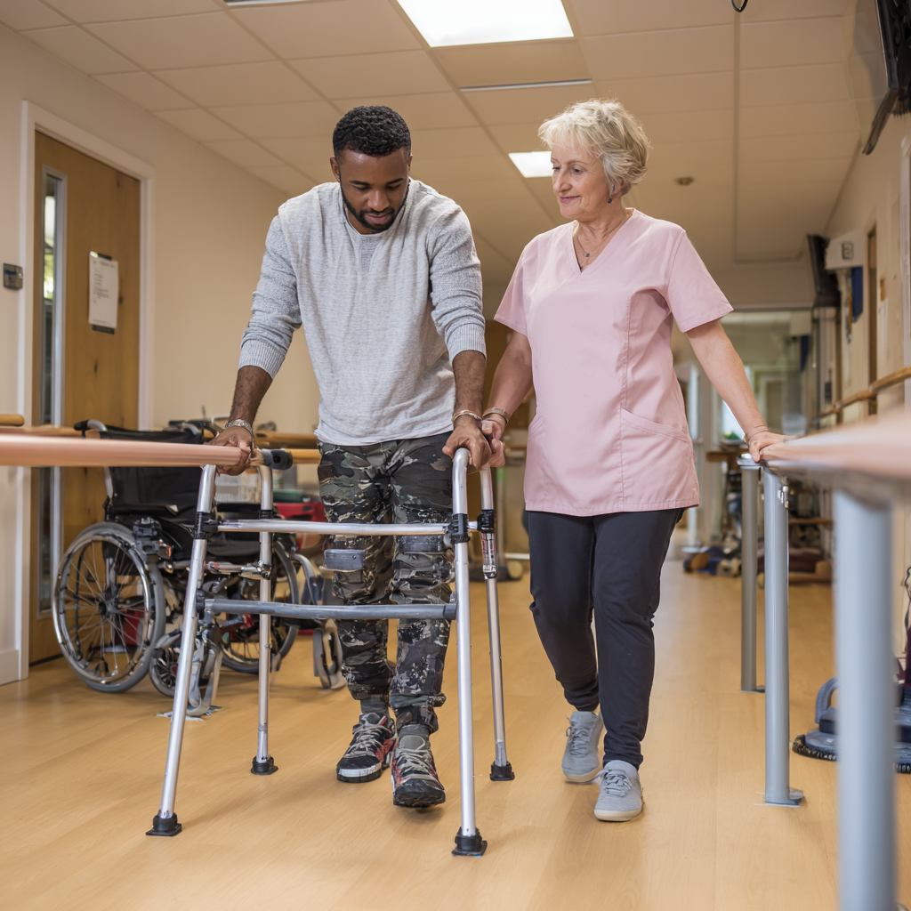 kinesport versailles, nos spécialités, rééducation neurologique, rééducation AVC, Comment sécuriser la marche au quotidien après un AVC