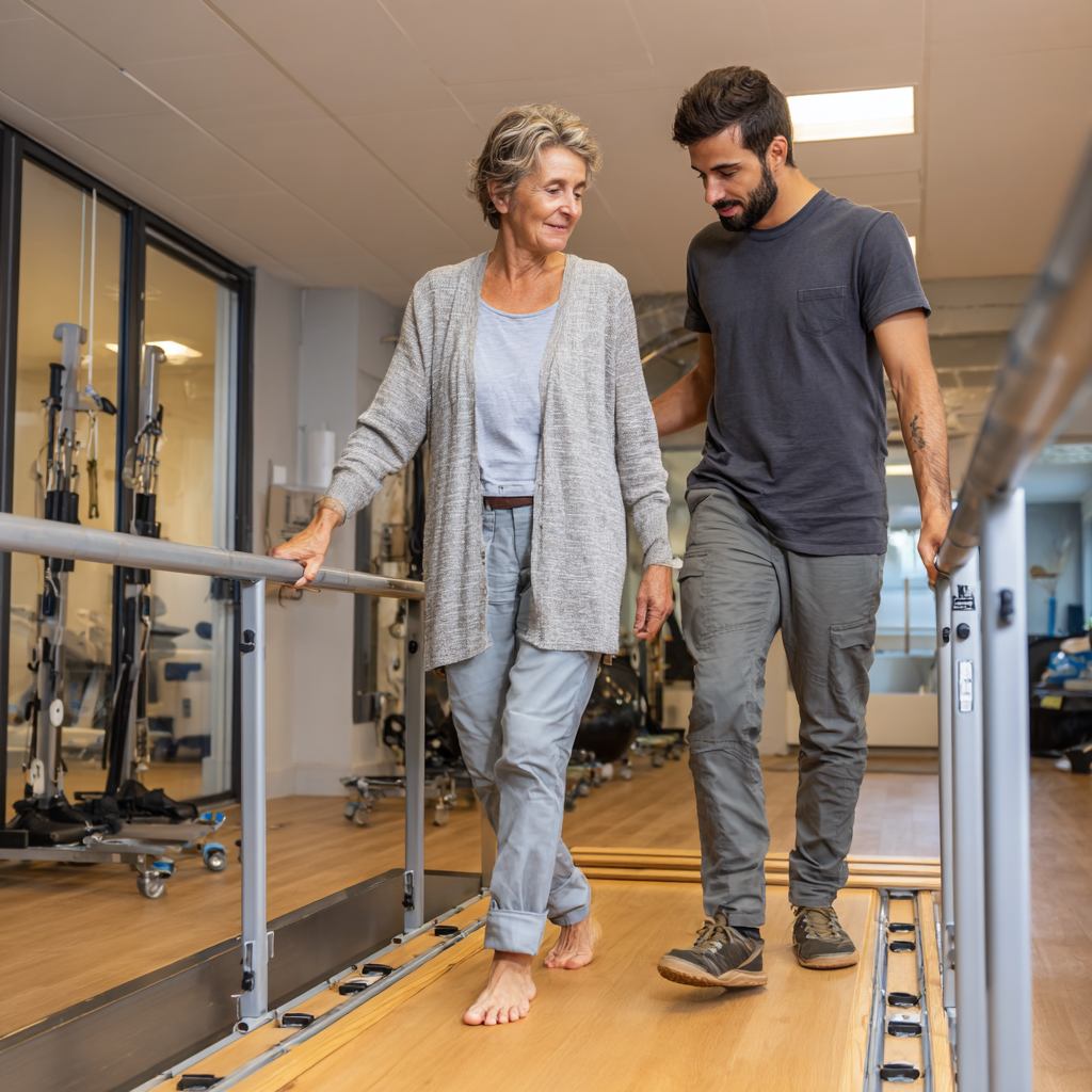kinesport versailles, nos spécialités, rééducation neurologique, rééducation AVC, Est-ce normal d’avoir une marche instable après un AVC