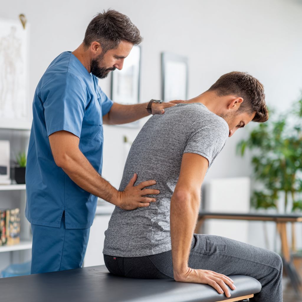 kiné sport versailles, nos spécialités, Pathologies du dos : comprendre, faire le bilan et rééduquer, Lumbago ou blocage lombaire : que se passe-t-il vraiment dans le dos