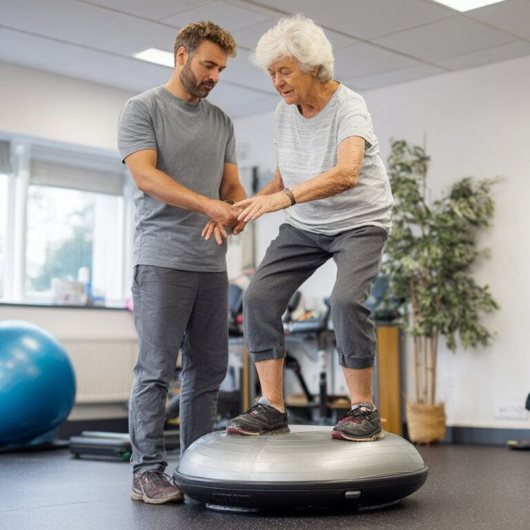 kiné sport versailles, nos spécialités, vieillissement, équilibre et autonomie, Peut-on améliorer son équilibre même après 70 ans