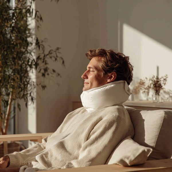 kiné sport versailles, nos spécialités, Lombalgie, dorsalgie, cervicalgie : causes, rééducation et prévention, Cervicalgie : faut-il porter une minerve