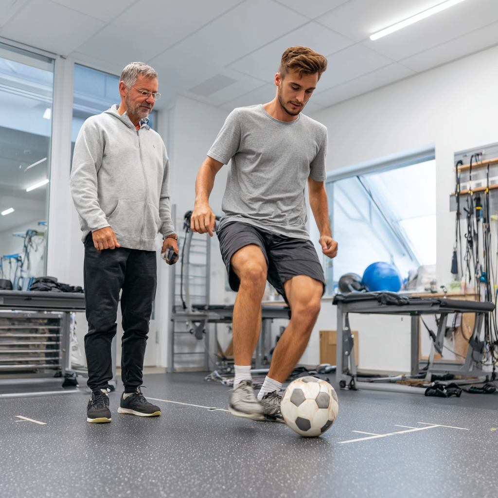 kiné sport versailles, nos spécialités, Traumatismes du genou : ménisque, ligamentoplastie et ruptures, Comment savoir si son genou est prêt pour la compétition