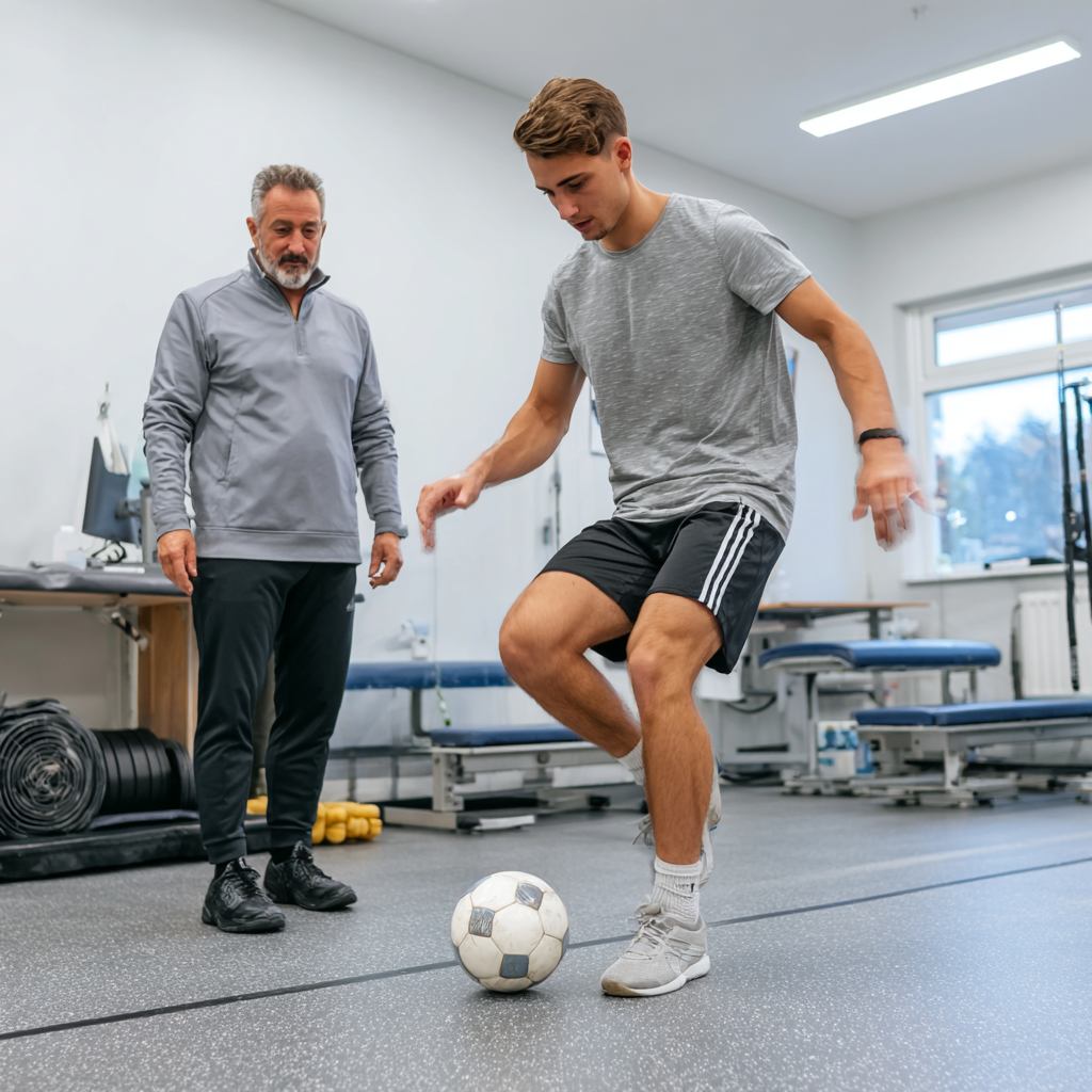 kiné sport versailles, nos spécialités, Traumatismes du genou : ménisque, ligamentoplastie et ruptures, LCA à 9 mois : quels critères généraux avant reprise sportive