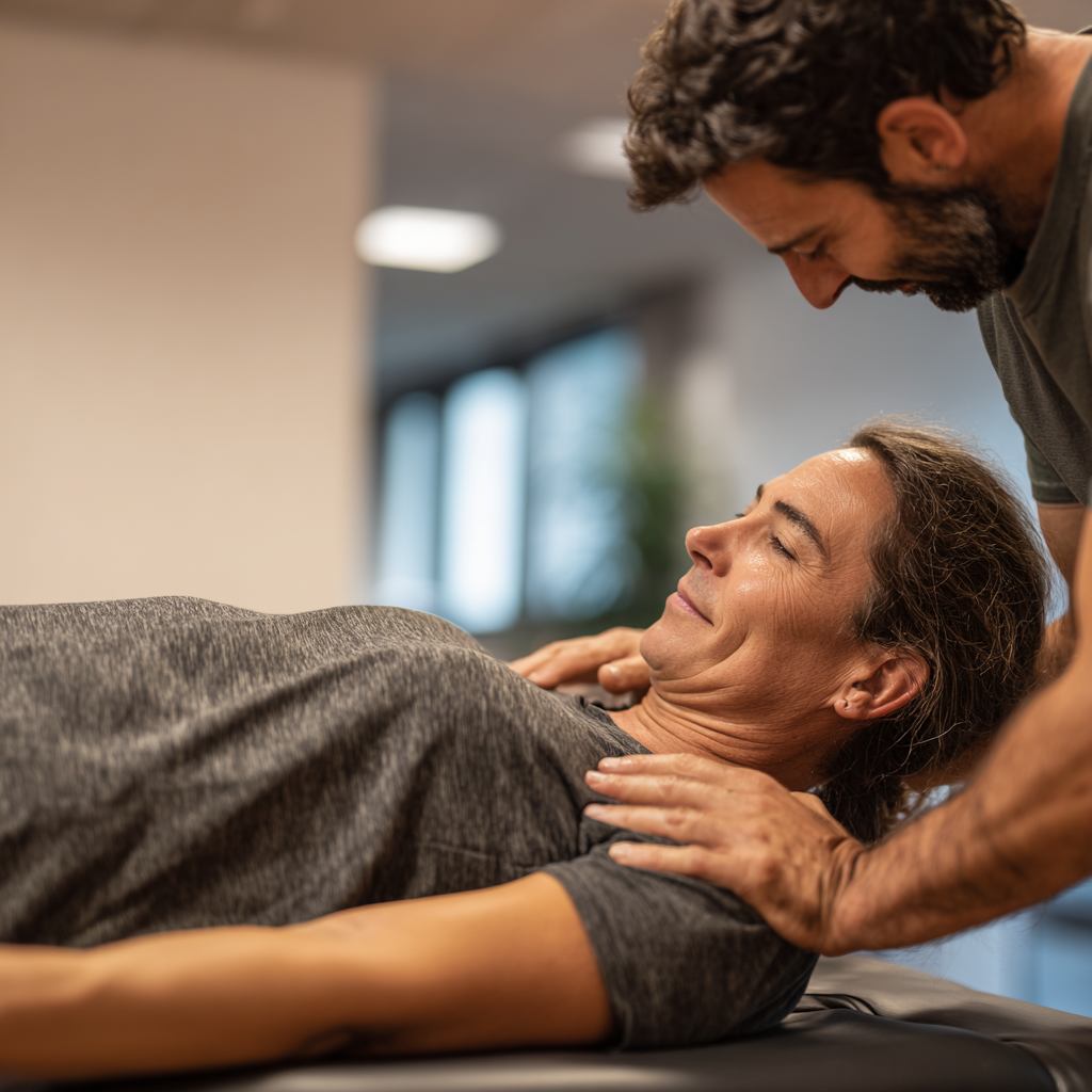 kiné sport versailles, nos spécialités, Lombalgie, dorsalgie, cervicalgie : causes, rééducation et prévention, Peut-on faire du sport avec une cervicalgie