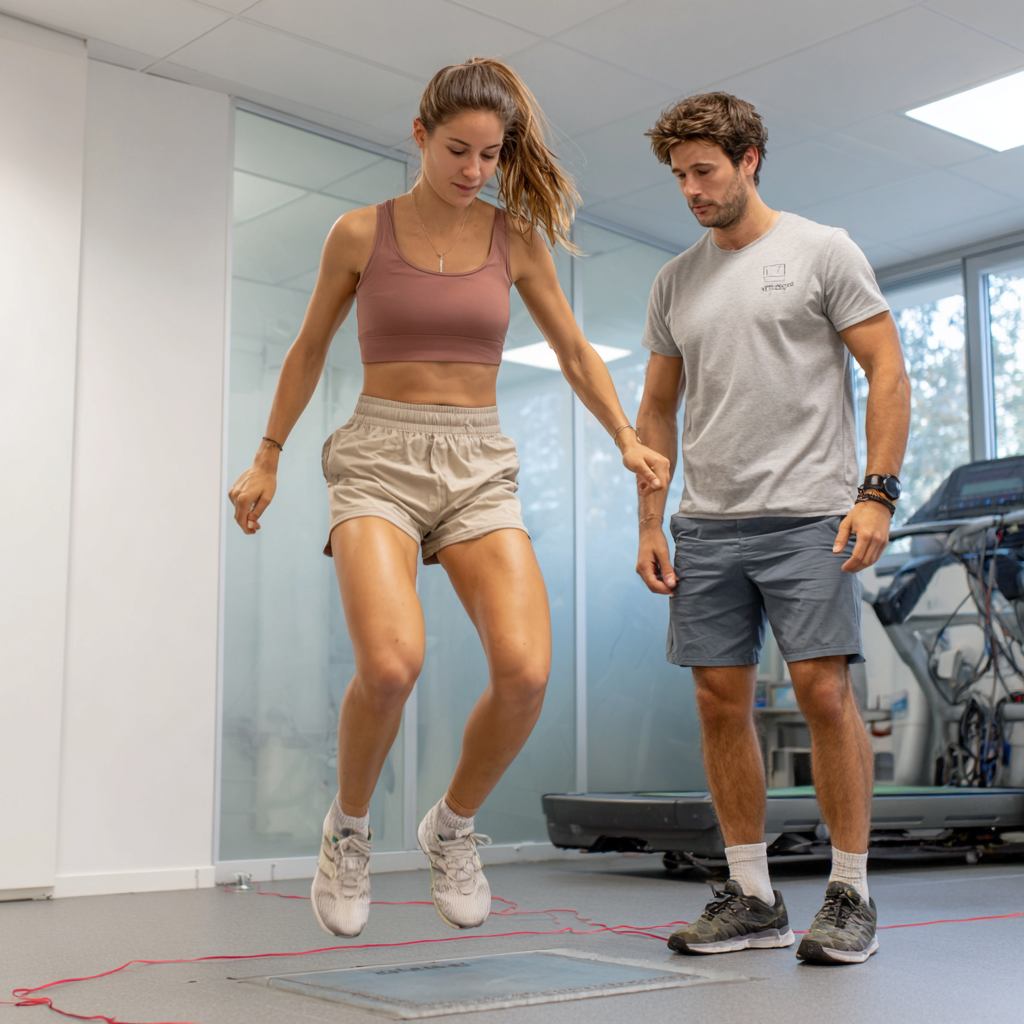 kiné sport versailles, nos spécialités, Traumatismes du genou : ménisque, ligamentoplastie et ruptures, Reprendre les sauts après chirurgie du genou : comment progresser en sécurité