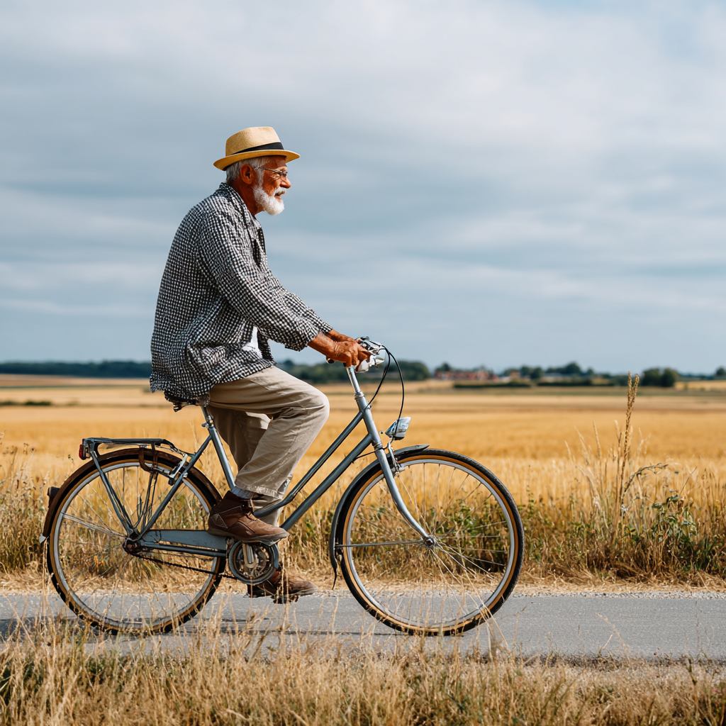 kiné sport versailles, nos spécialités, Rééducation orthopédique, Reprendre le vélo après prothèse de genou : à quel moment